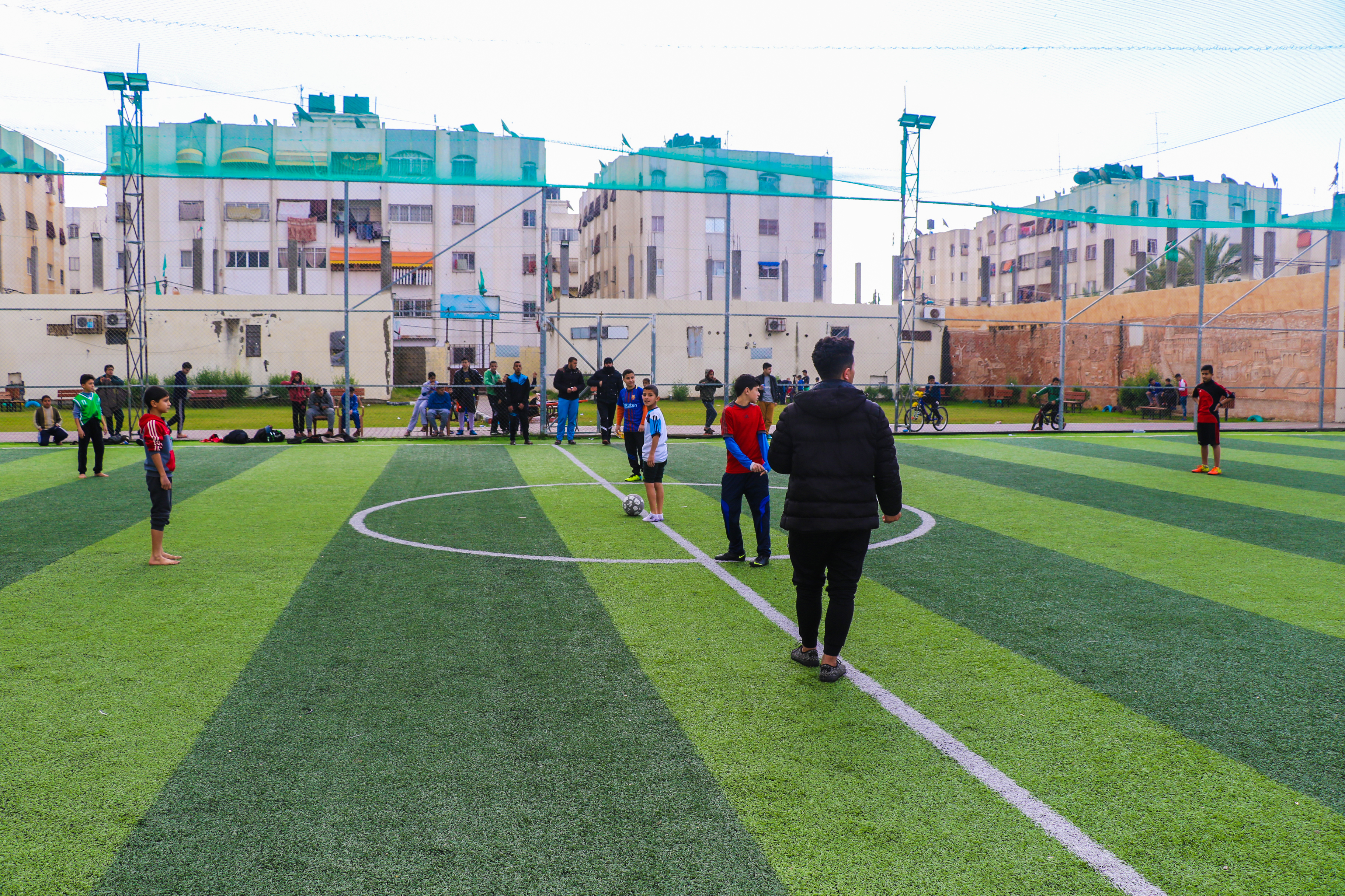 البلدية تستضيف دوري كرة قدم لطلاب المرحلة الإعدادية