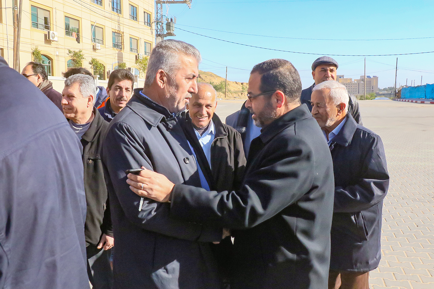 السيد رئيس البلدية يسقبل السيد وزير الحكم المحلي م.مجدي الصالح ومحافظ غزة أ.إبراهيم أبوالنجا